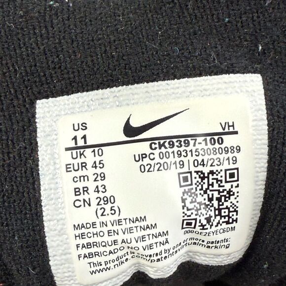 Nike Air Max 97 'Script Swoosh' athletic sneaker shoes men’s size 11 - Picture 7 of 8